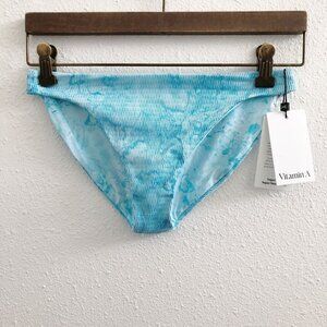 NWT VITAMIN A Midori Tie Dye Bikini Bottom Large Size